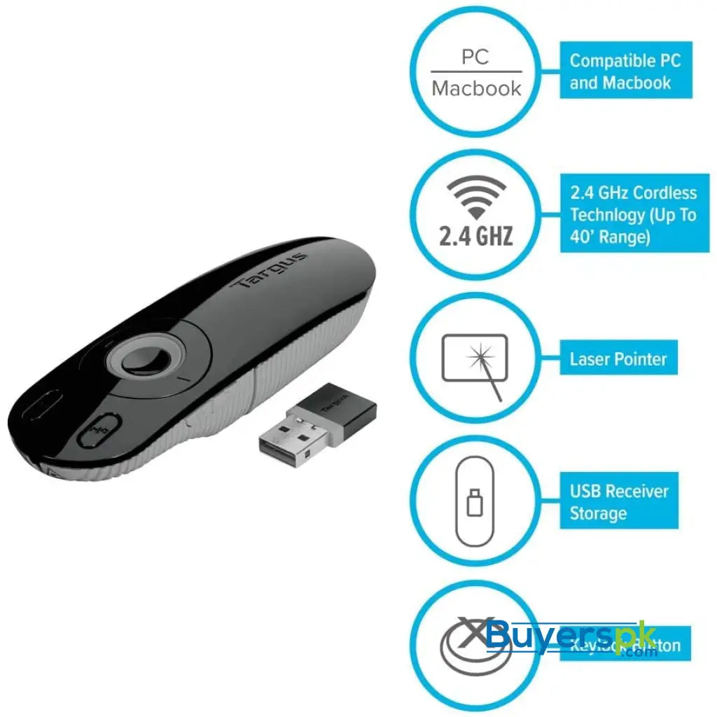 Targus Presenter Laser Presentation Remote Amp13us - Price in Pakistan Targus Presenter Laser Presentation Remote Amp13us - Price in Pakistan